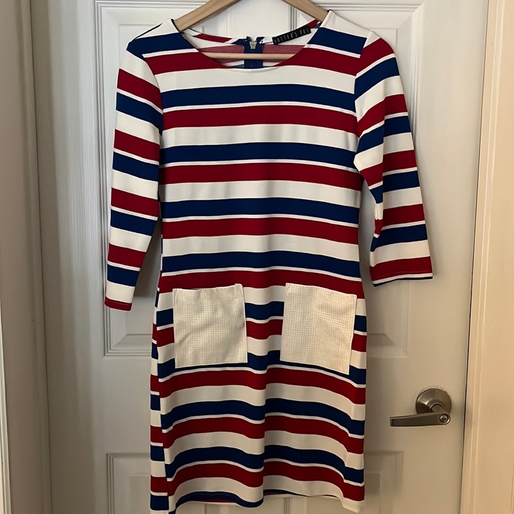 Cute Patriotic Fitted Dress